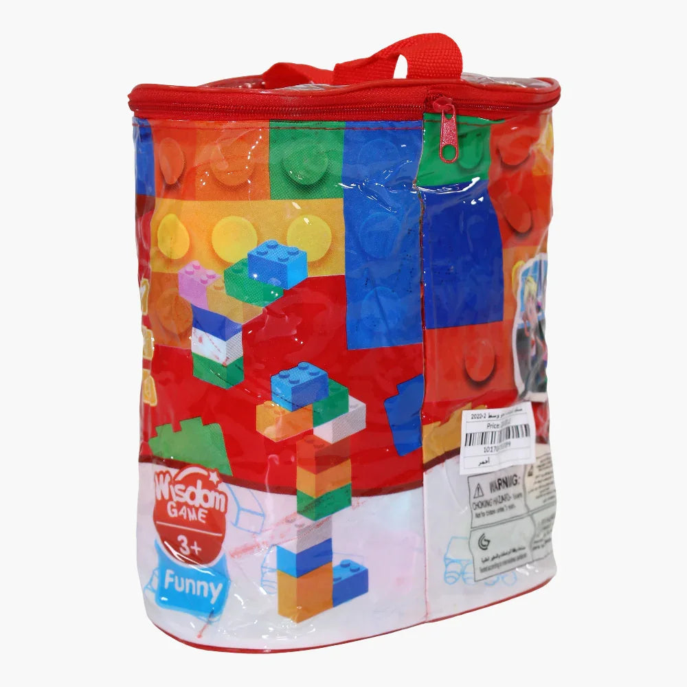 Medium Building Blocks Case - Red