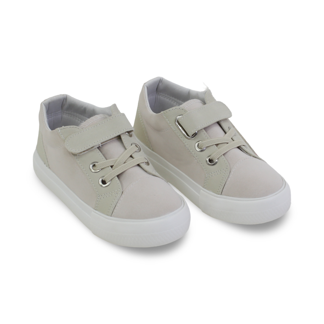 Unisex Baby Leather Sneakers – Beige - Clothing - Jespring