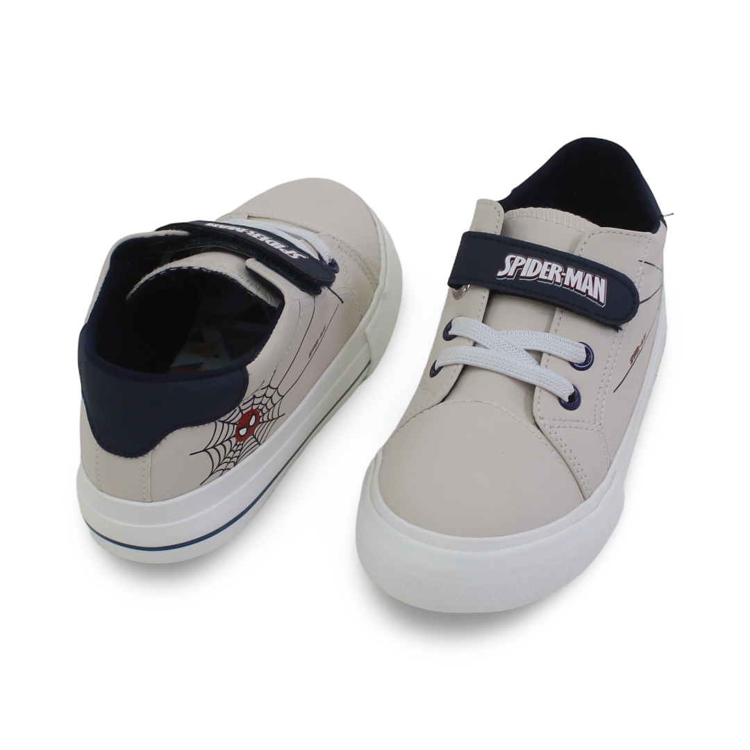 Baby Boys Leather Sneakers – Beige