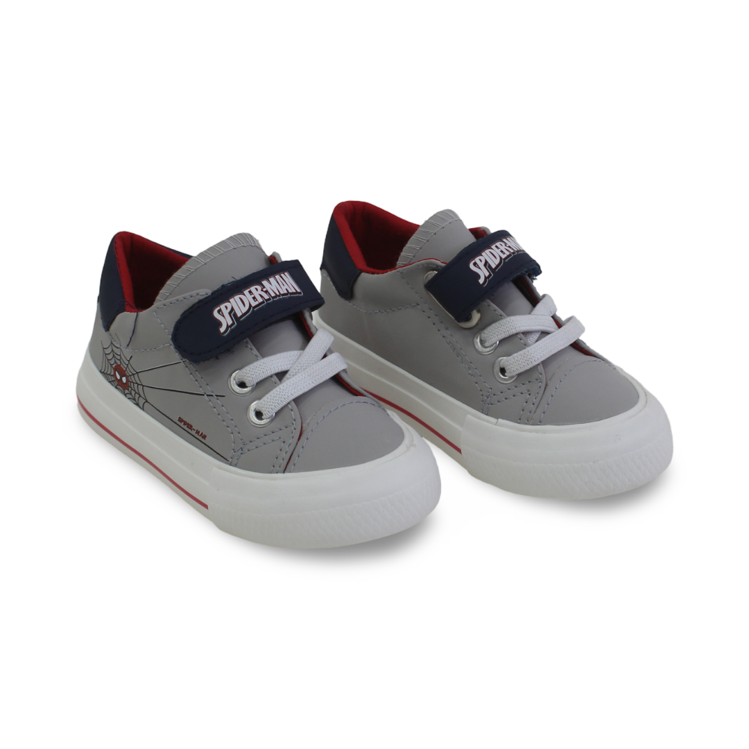 Baby Boys Leather Sneakers – Grey - Clothing - Jespring