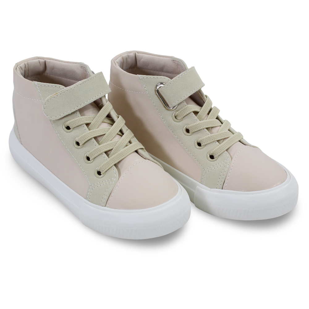 Unisex Leather Half Boots – Beige