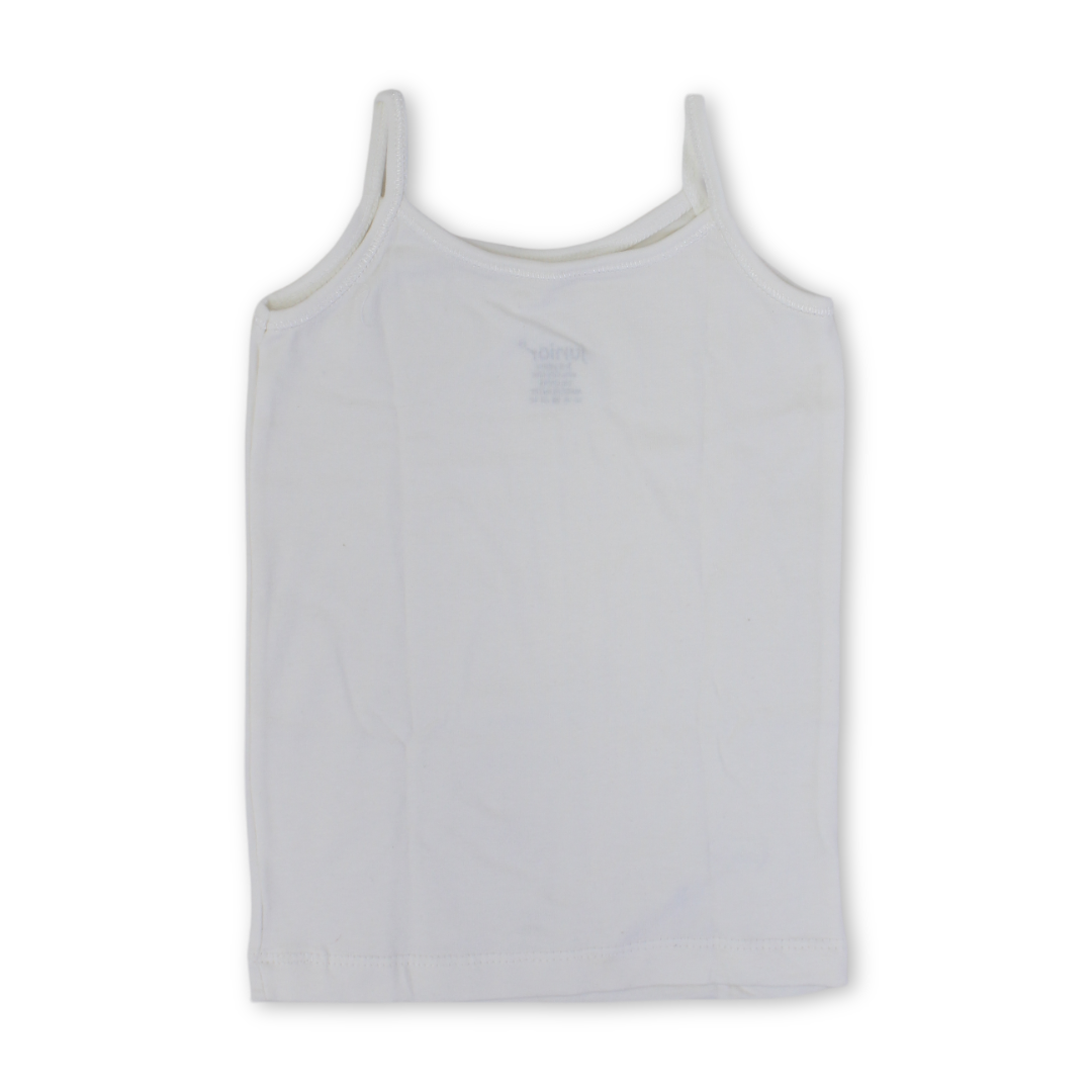 Girls Cotton Sleeveless Undershirt - Clothing - Junior