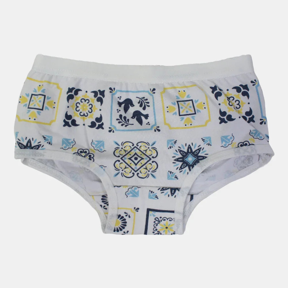 Girls Cotton Panties – Off-White