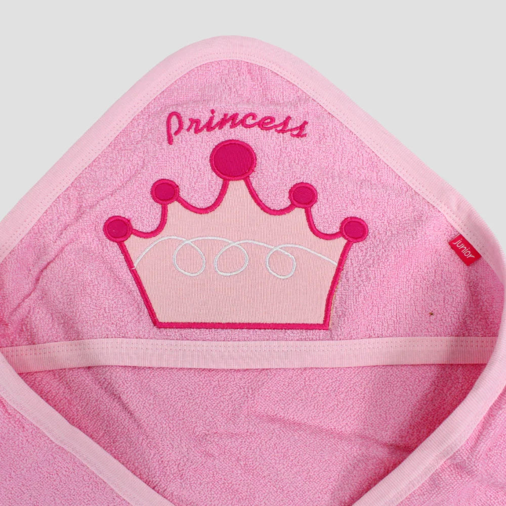 Princess Pink Baby Hooded Towel
