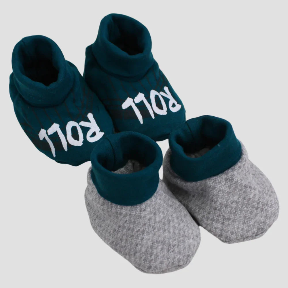 Pack of 2 - Roll Baby Shoes