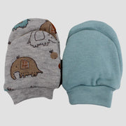Pack of 2 - Elephants Baby Mittens