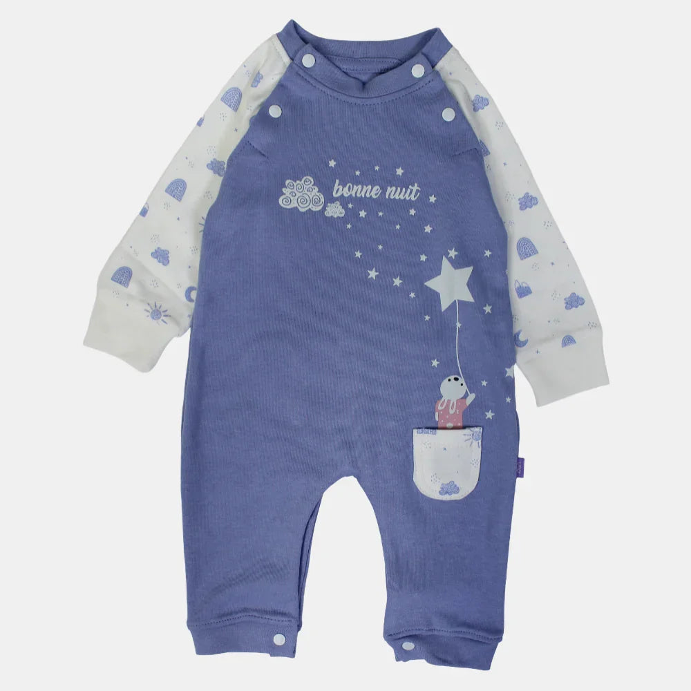Bonne Nuit Long-Sleeved Footless Onesie - Clothing - Junior