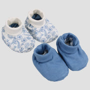 Pack of 2 - Cute Floral Baby Shoes