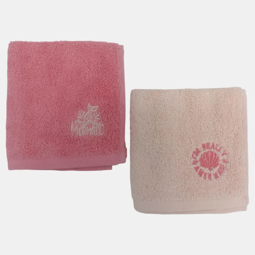 Pack of 2 - Mermaid Burp Cloth