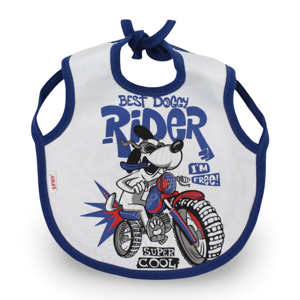 Cotton Baby Bib - Multiple Designs