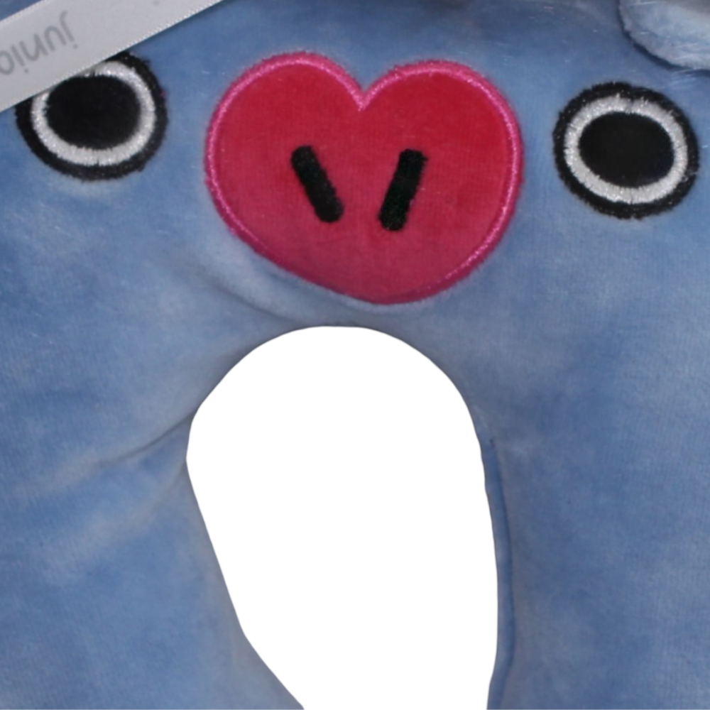 Unisex Baby Velvet Head Support Pillow – Baby Blue