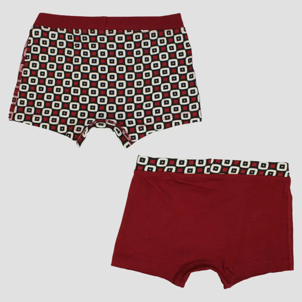Pack Of 2 - Reddish Boxer Shorts
