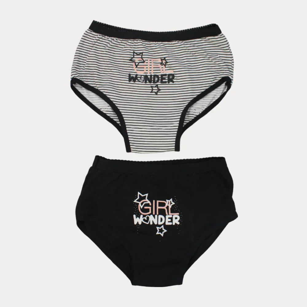 Pack Of 2 - Girls Cotton Panties - Clothing - Junior