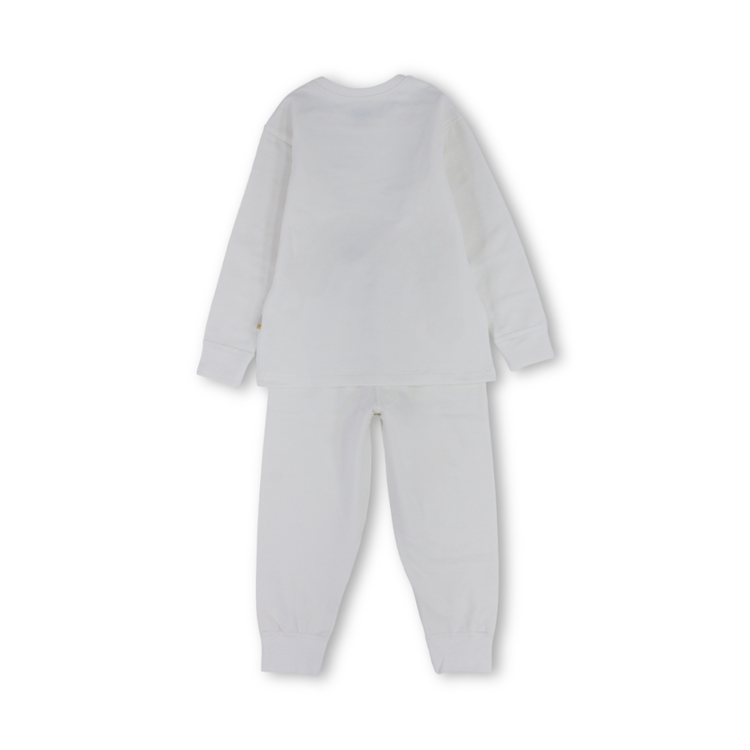 Unisex Cotton Thermal Set – Off-White