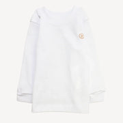 Plain White Long-Sleeved Undershirt
