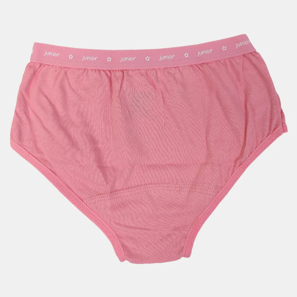 Girls Cotton Panties – Salmon Pink (Hello Kitty Design)
