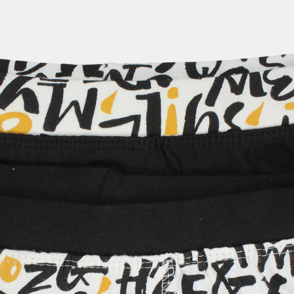 Pack of 2 – Boys Cotton Boxer Shorts & Gray & Navy