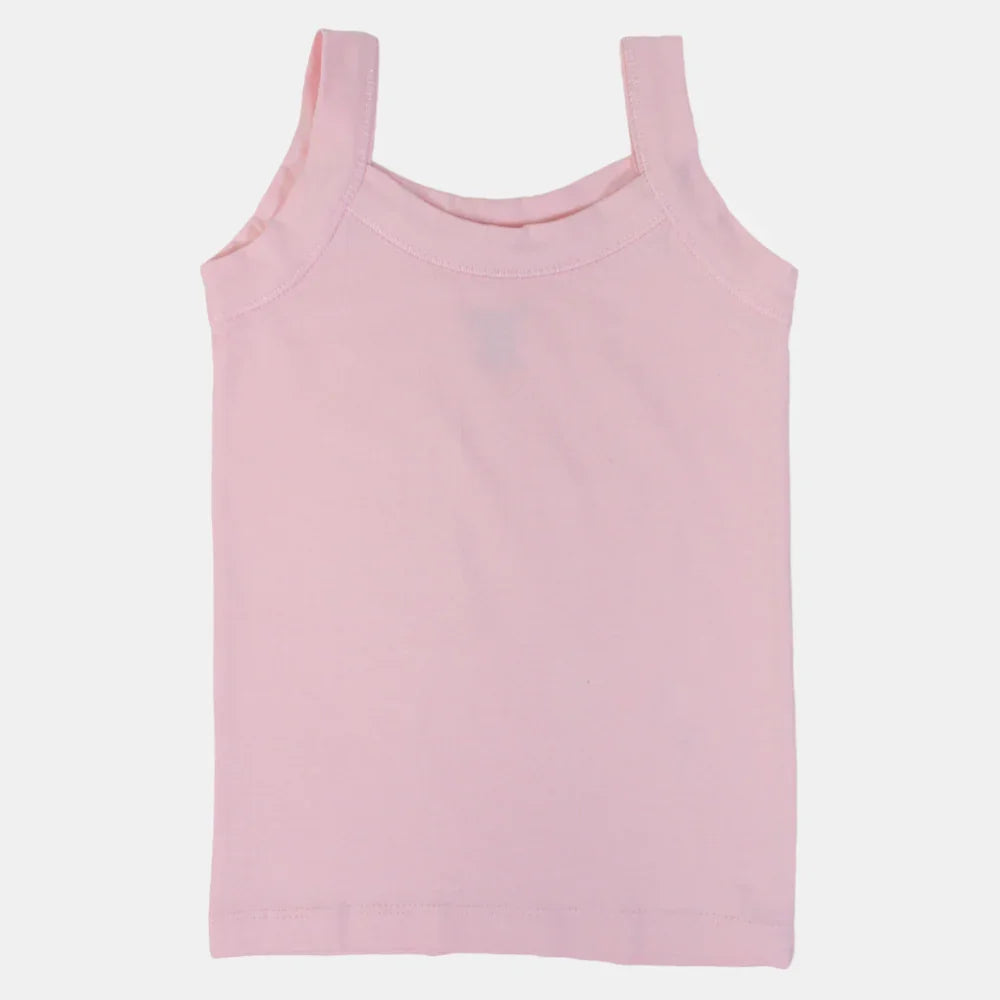 Girls Cotton Sleeveless Undershirt – Wide Straps