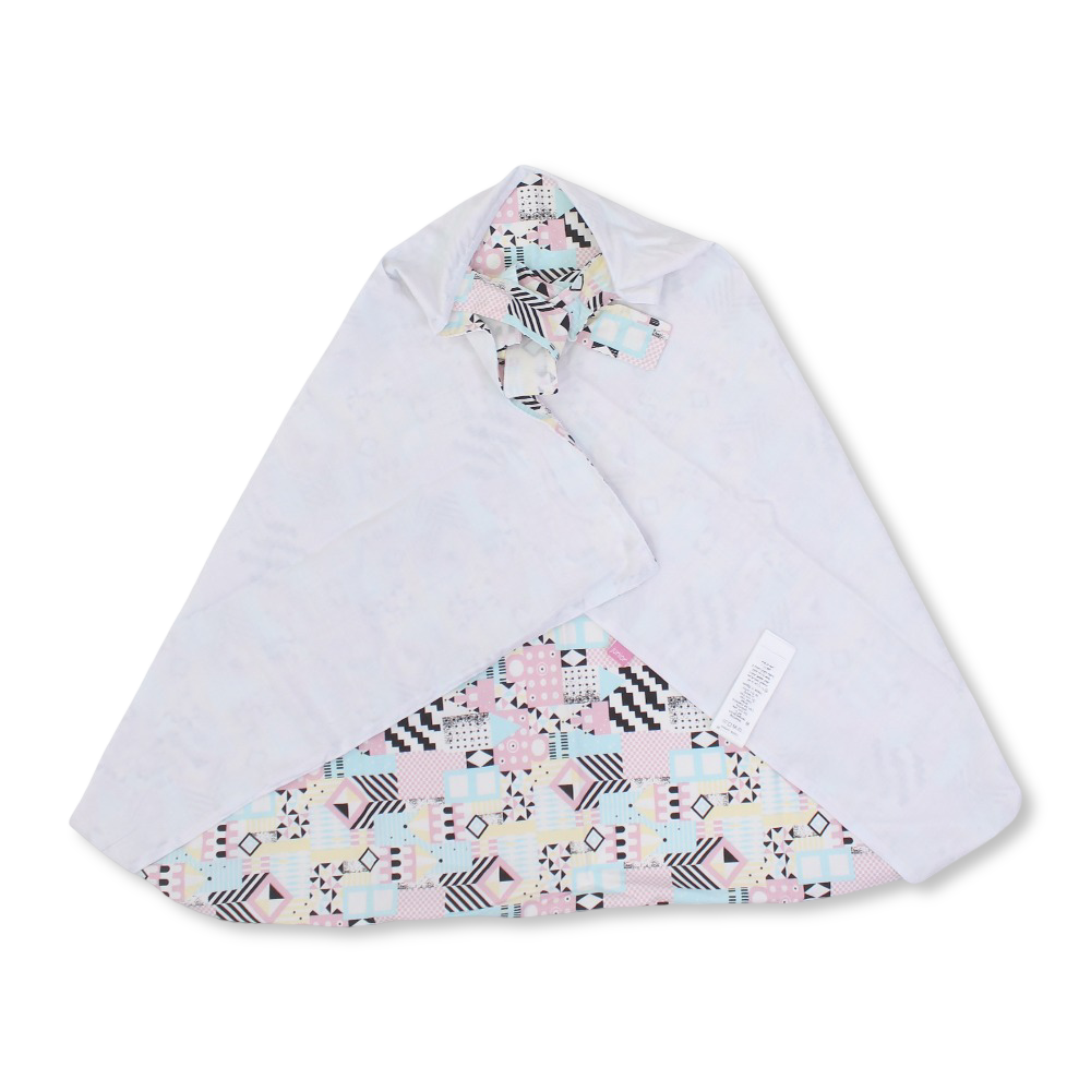 Cotton Breastfeeding Cover – Multicolored Pattern