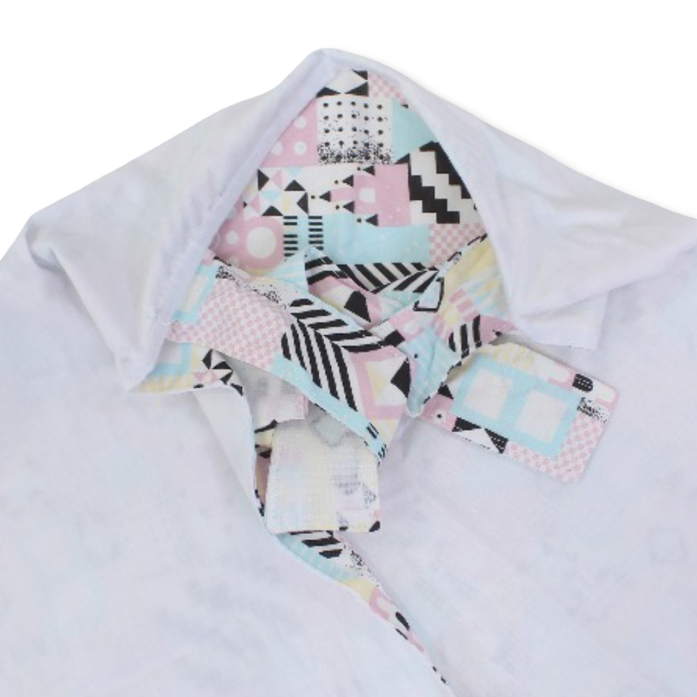 Cotton Breastfeeding Cover – Multicolored Pattern