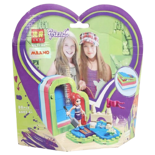 Lari Friends Mia's Summer Heart Box - 88 Pieces - Toys