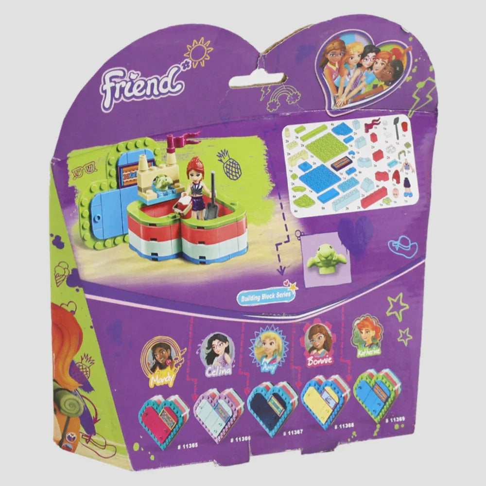 Lari Friends Mia's Summer Heart Box - 88 Pieces