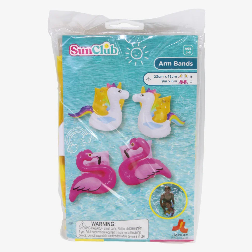 Sun Club Kids Arm Bands - Yellow