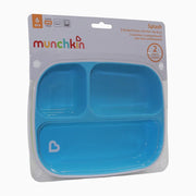 Munchkin Splash™ Toddler Divided Plates - Blue