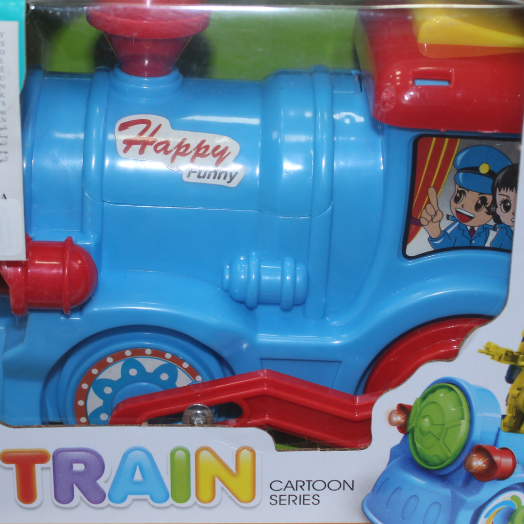 "Happy Funny" Train with (Lights & Sounds) – Blue