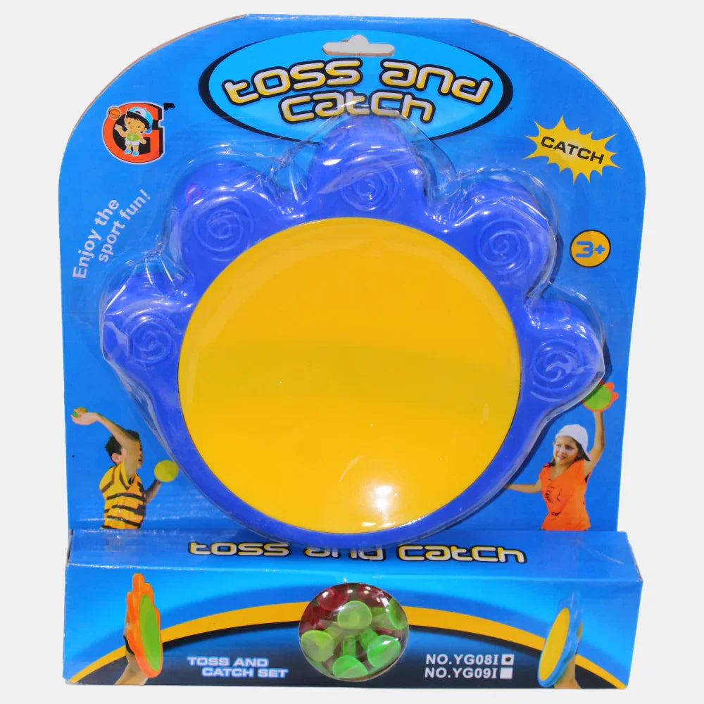 Toss and Catch Ball – Blue/Yellow