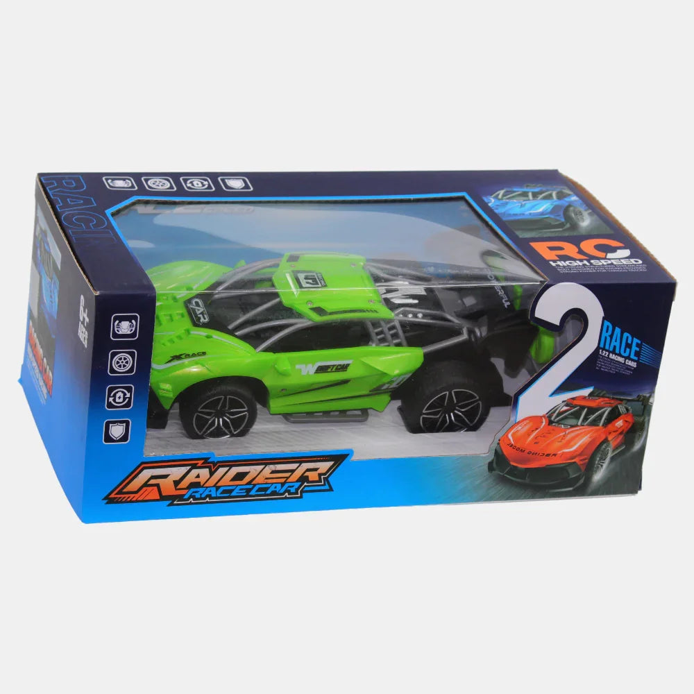 Remote Control Drift Car with Smoke Spray – Green