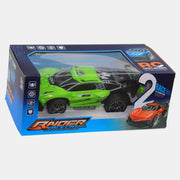 Remote Control Drift Car with Smoke Spray – Green