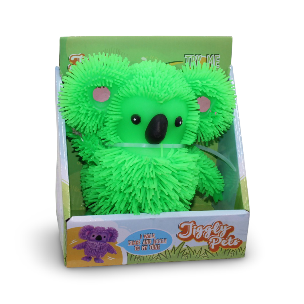 Jiggly Pets Koala Interactive Toy – Walking & Shaking Design - Toys - OKO