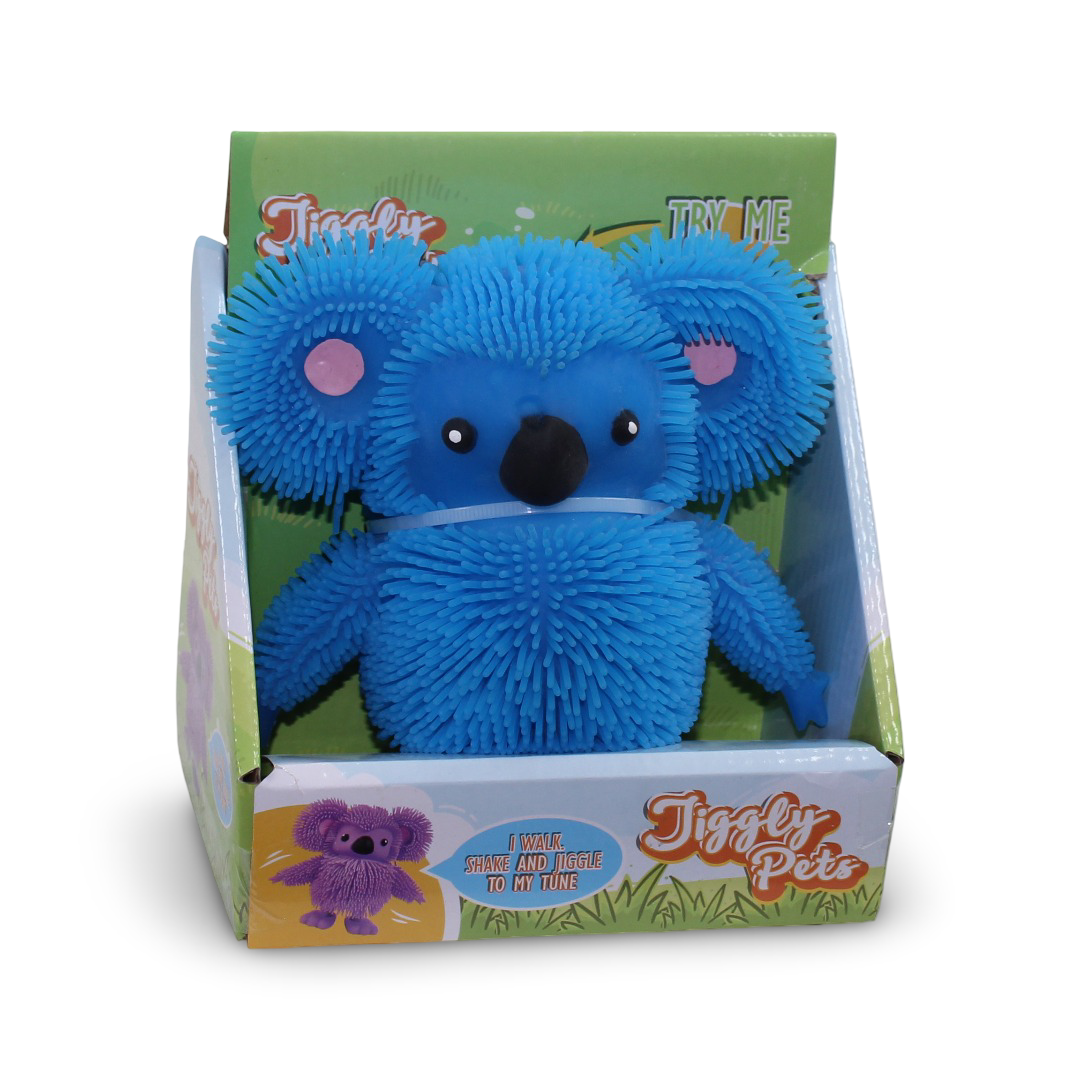 Jiggly Pets Koala Interactive Toy – Blue - Toys - OKO