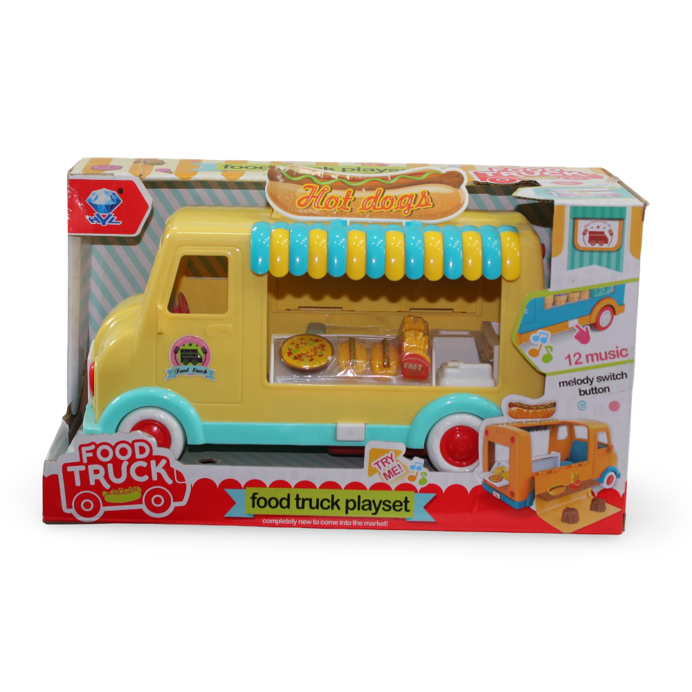 Food Truck Playset – Pizza Bus Design