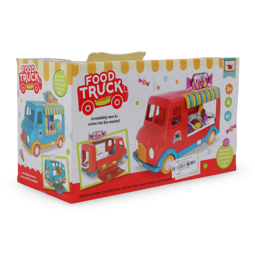 Food Truck Playset – Pizza Bus Design