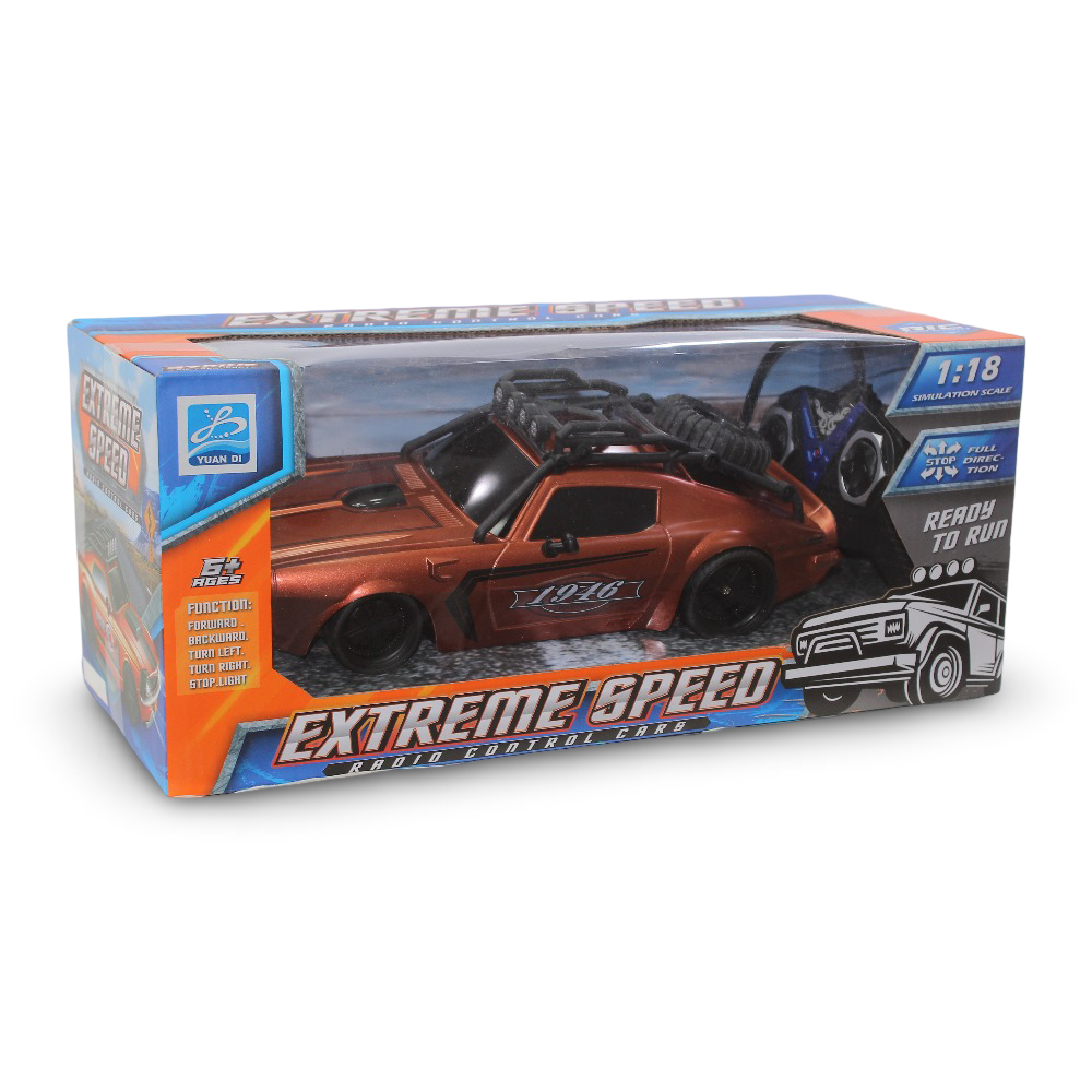 Extreme Speed Remote Control Car – Copper - Toys - OKO