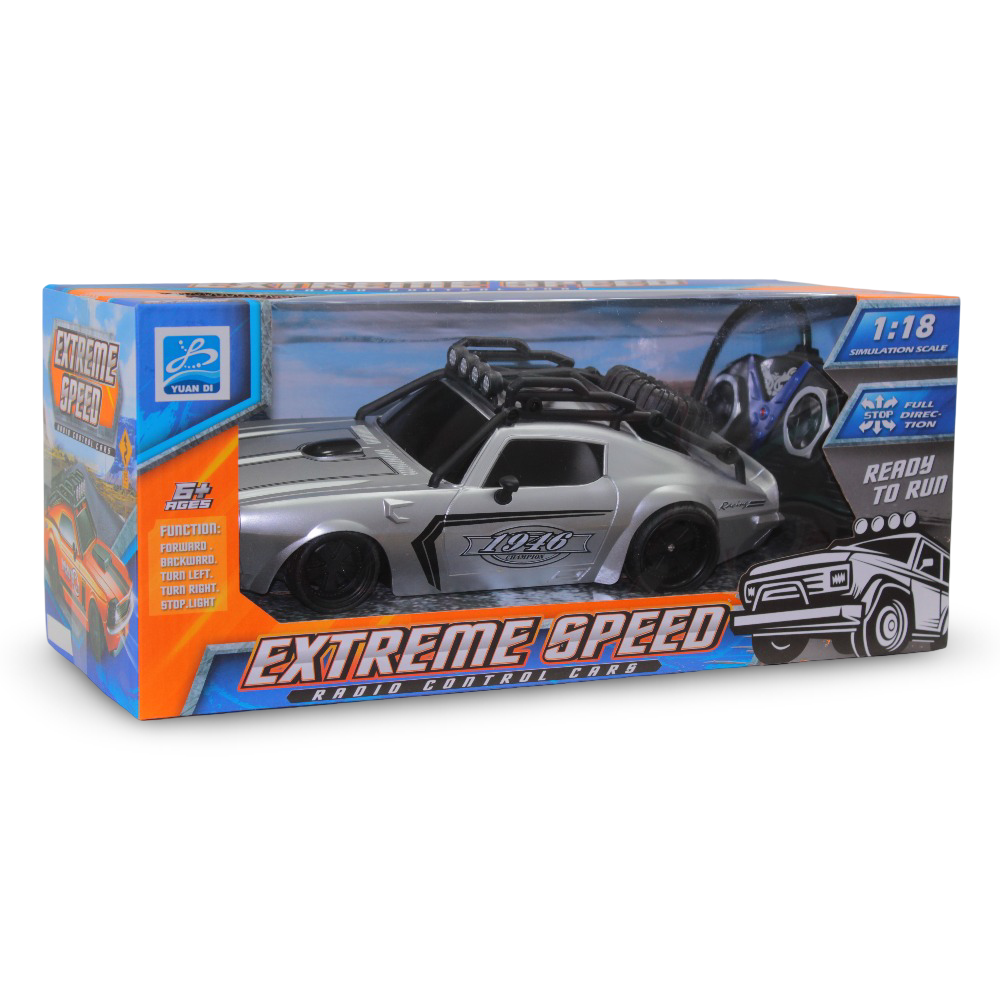 Extreme Speed Remote Control Car – Silver