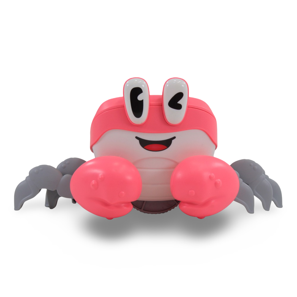 Crawl Crab Electric Crawling Toy – Pink