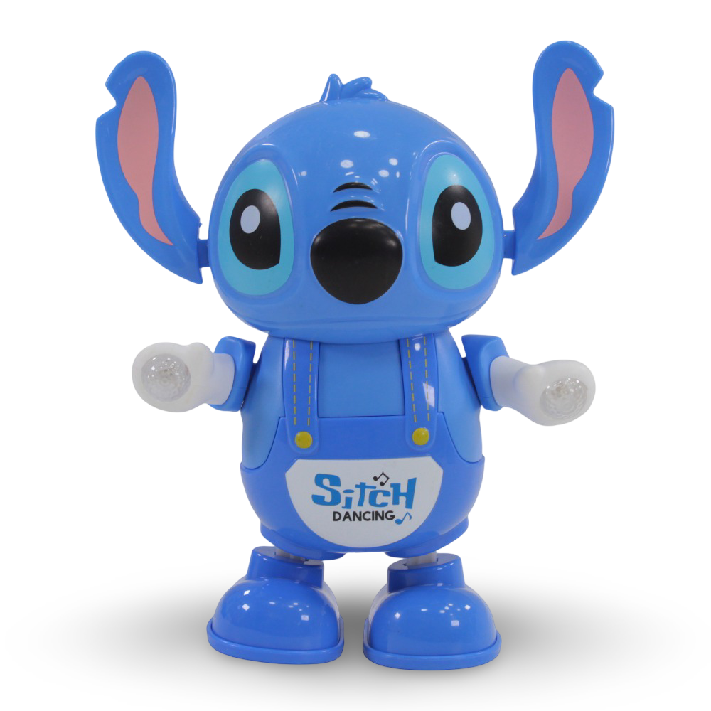 Stitch Dancing Toy – Blue with Music and Light Effects