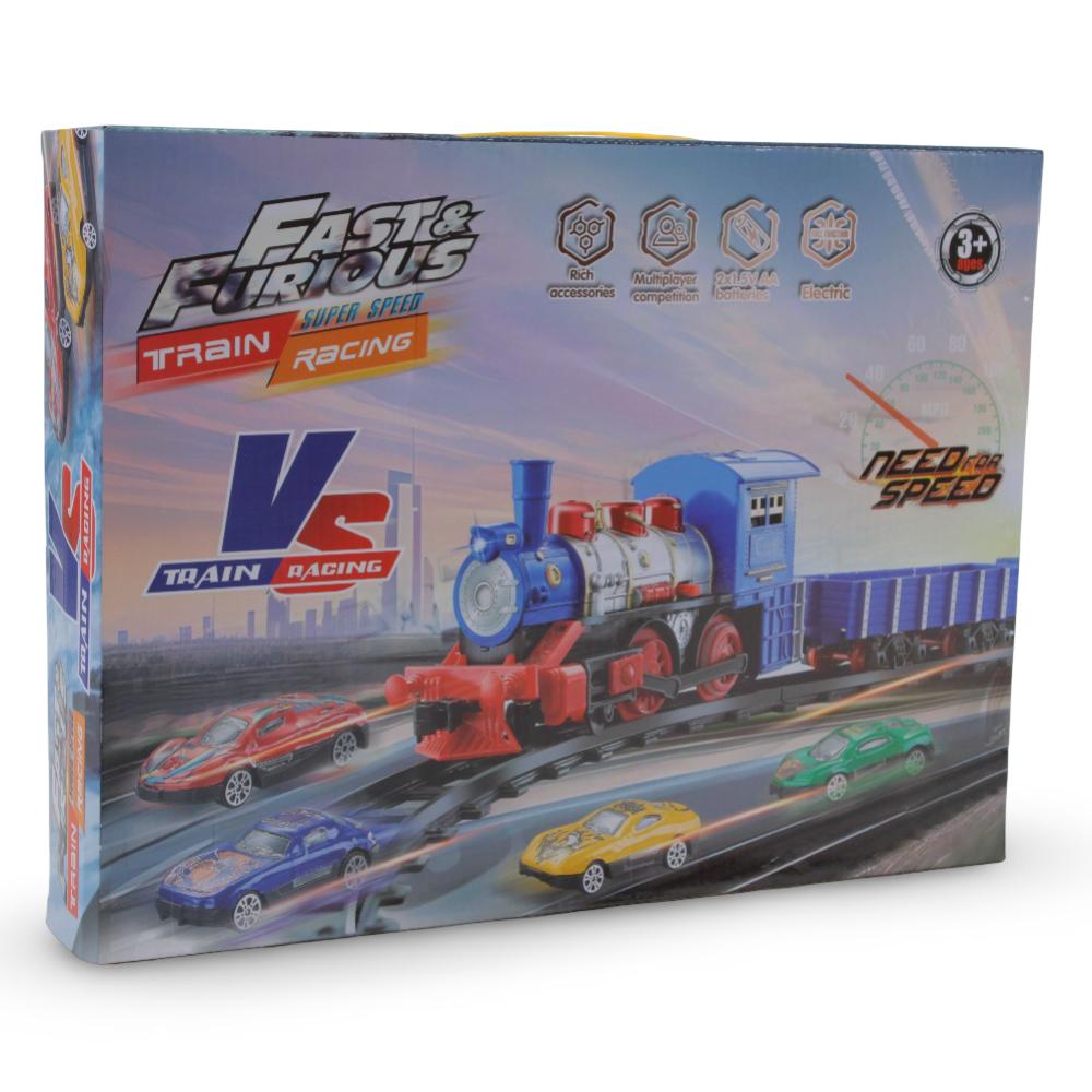 Fast & Furious Train Racing Set