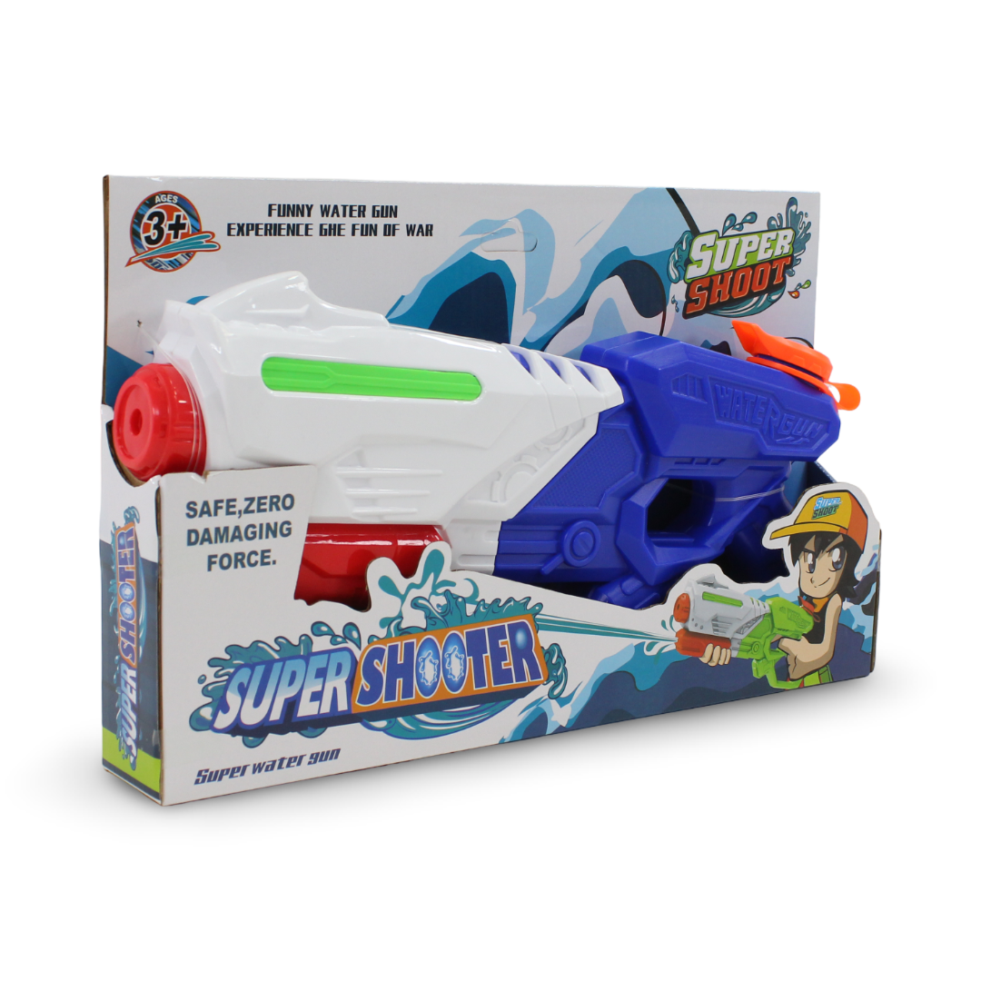 Super Shooter Water Gun – Blue - Toys - OKO