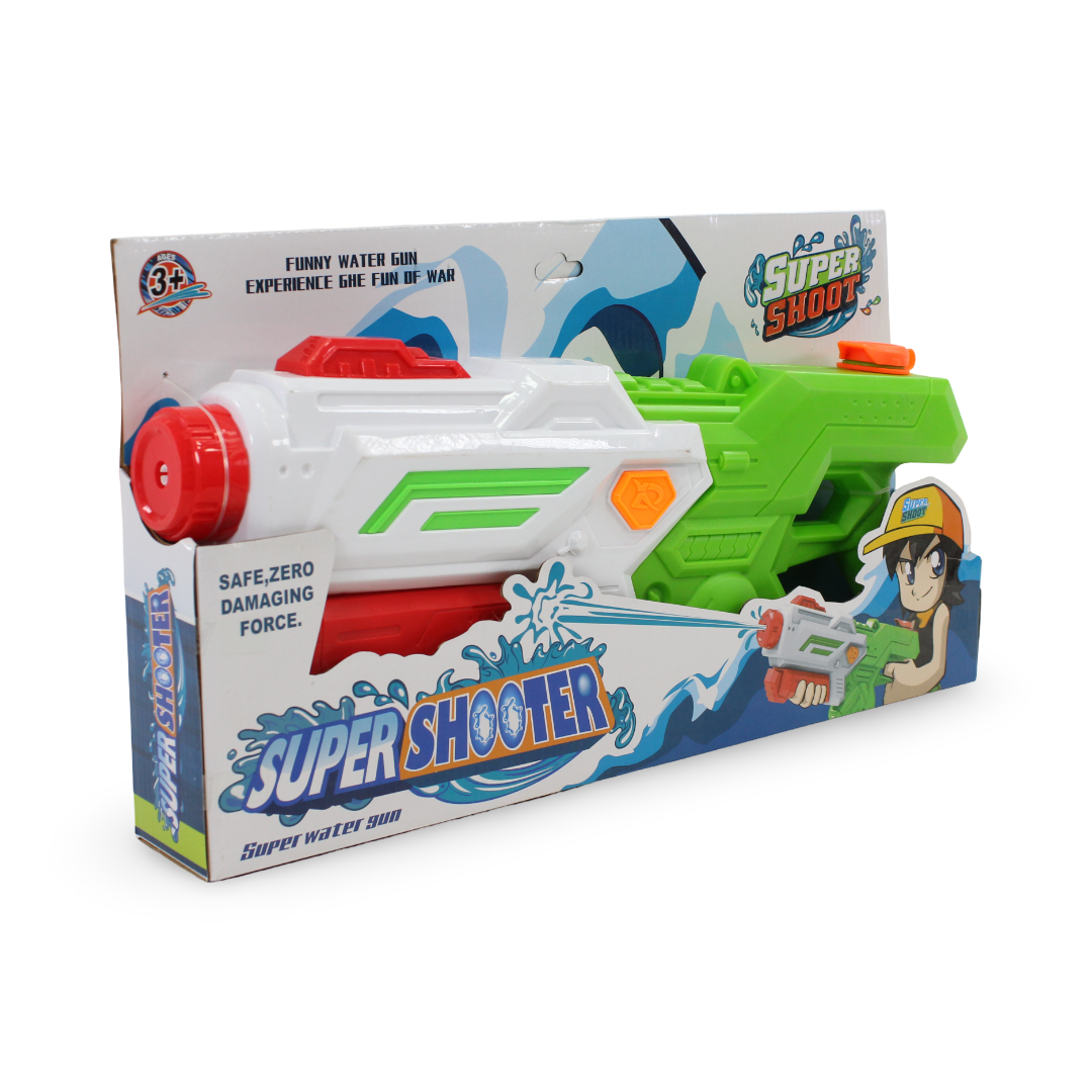 Super Shooter Water Gun – Green - Toys - OKO