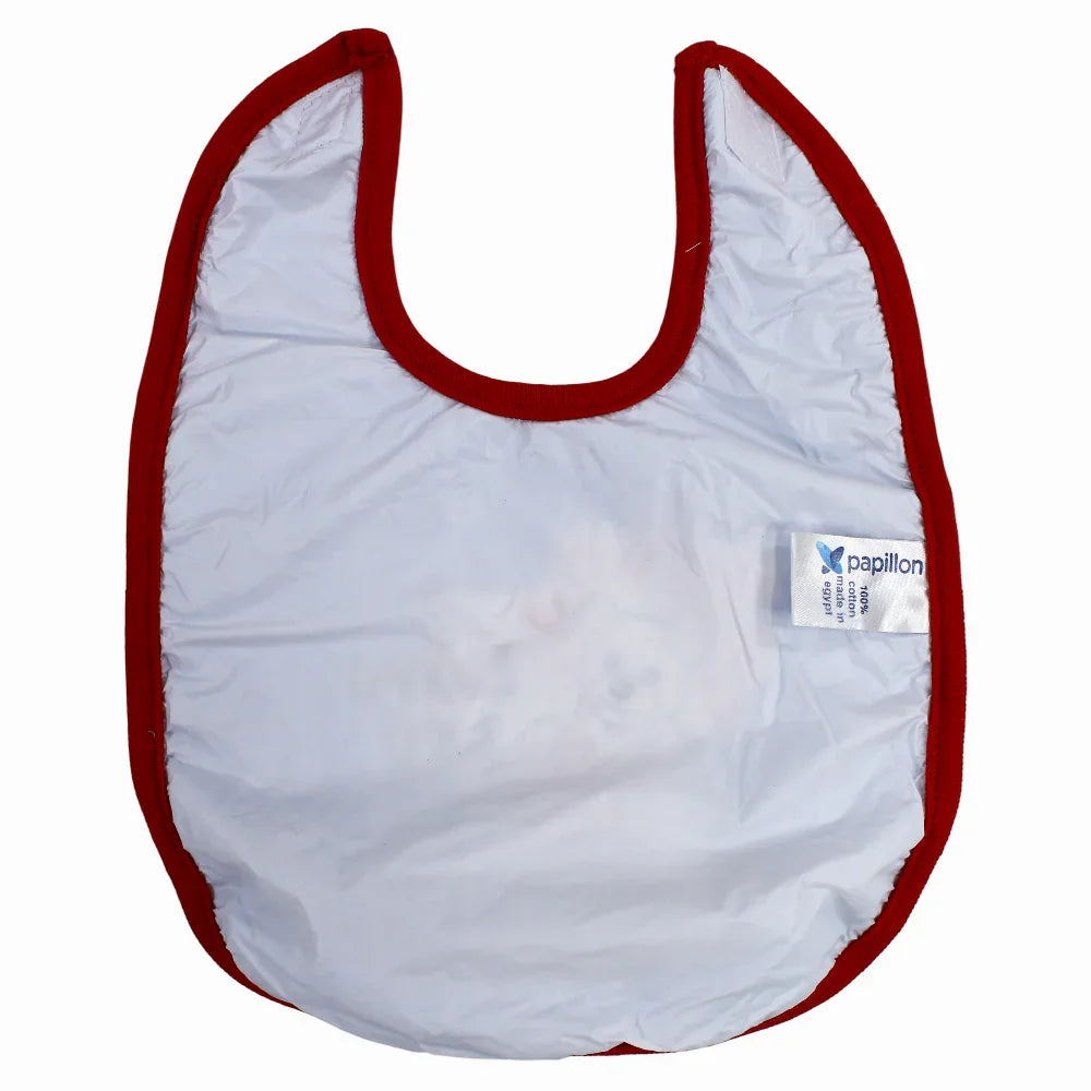 Baby Cotton Bib – Cute Older Siblings Design