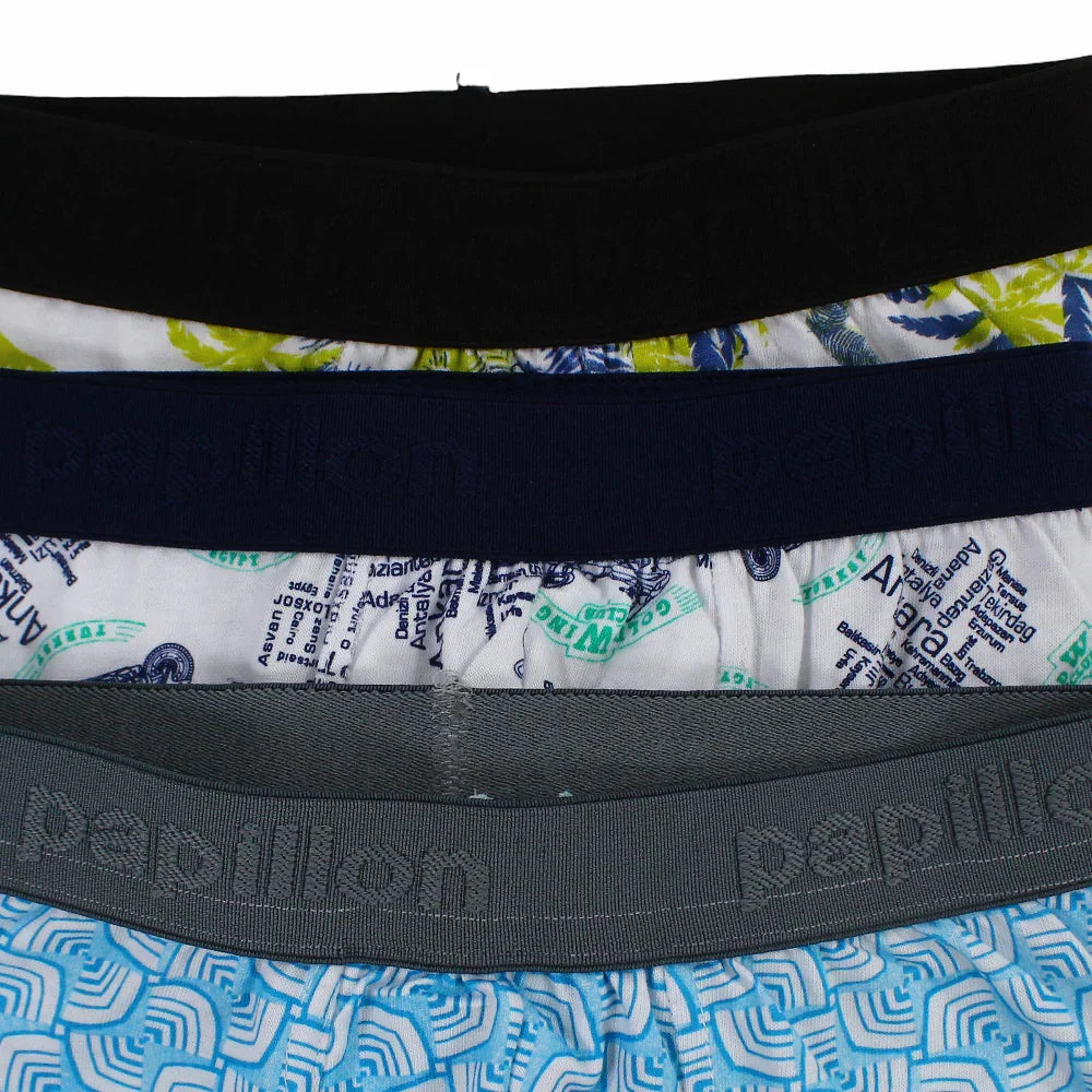 Pack Of 3 - Boys Cotton Boxer Shorts