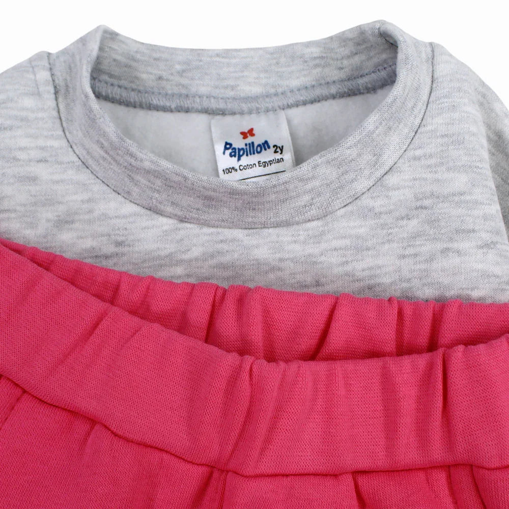 Girls Cotton Long-Sleeved Pajama Set - Paw Patrol Print