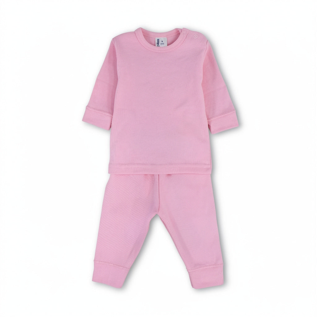 Unisex Baby Cotton Long-Sleeved Thermal Set