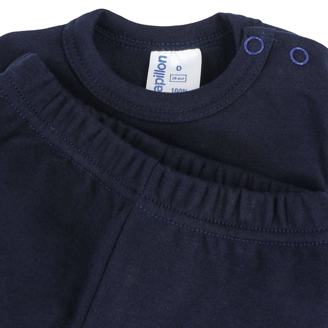 Unisex Baby Cotton Long-Sleeved Thermal Set