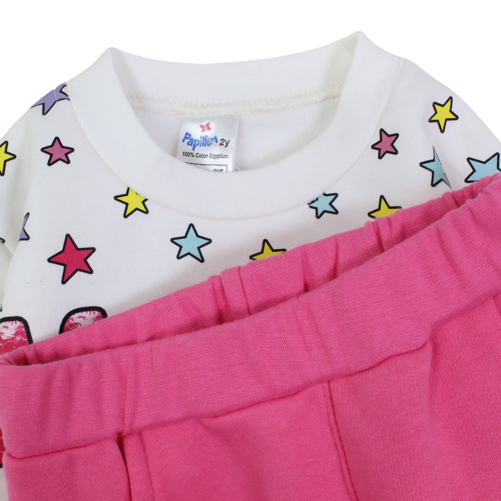 Girls Cotton Pajama Set – Magical Unicorn Design