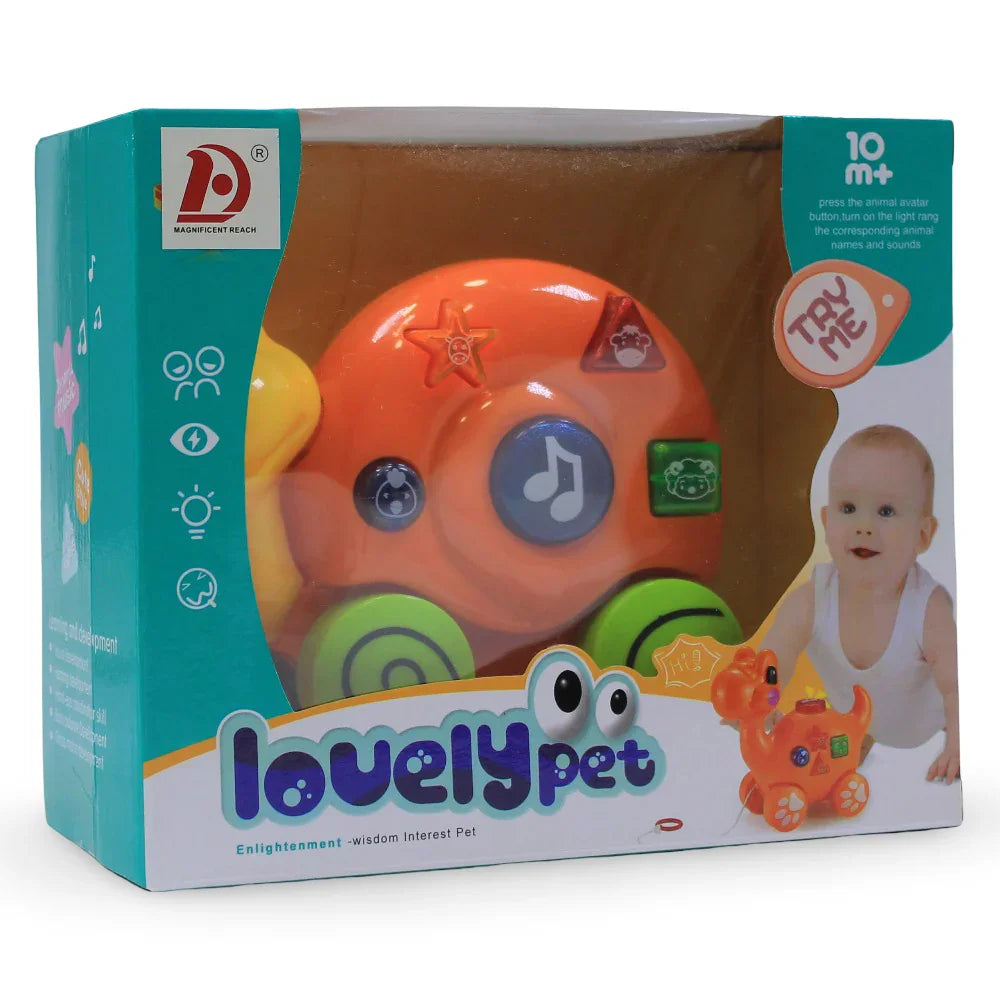 CollectA Pull-Along Musical Snail with Light